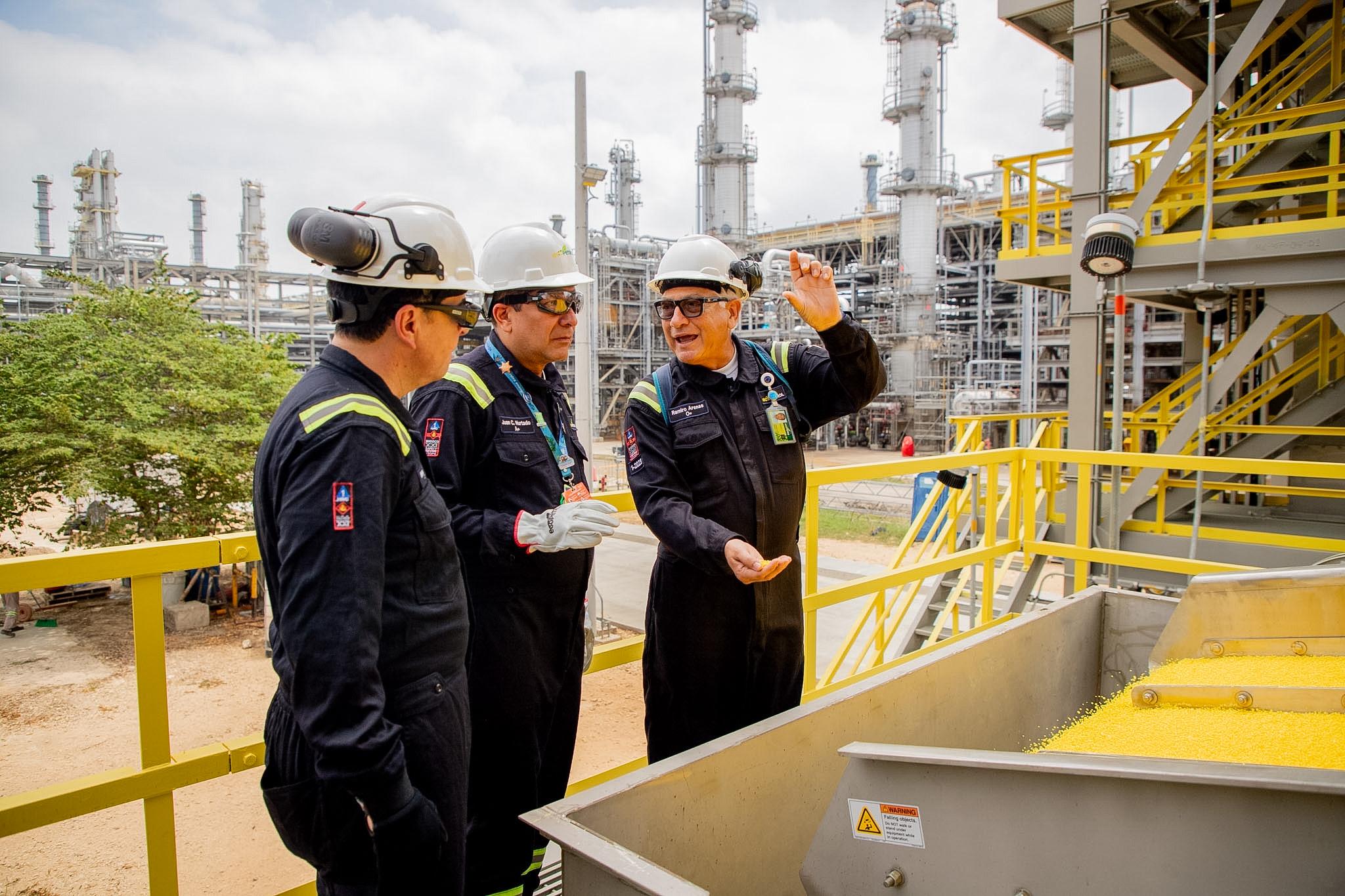 Ecopetrol Marks a Historic Milestone: Colombia’s First Sulfur Pelletizing Plant Begins Operations