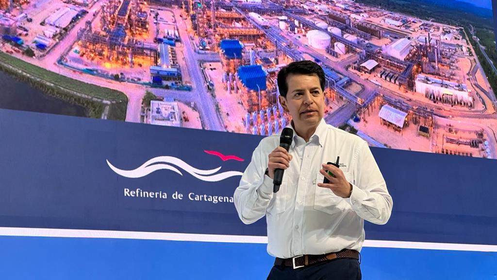 “Actualmente, la producción de la Refinería de Cartagena es 210.000 barriles por día”: Herman Galán, presidente de Refinería de Cartagena